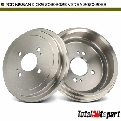 2x Tambor de freno lateral trasero derecho y derecho para Nissan Versa 2020-2023 Kicks 2018-2023 1,6 L Foto 1 de 4