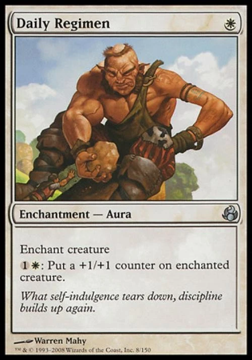 Daily Regimen - Light Play MTG Morningtide - Image 1 of 1