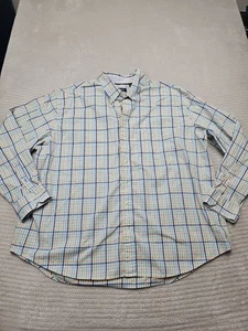 Camicia Izod uomo 3XLT pastello a quadri con bottoni - Foto 1 di 7