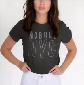Neu mit Etikett Nobull Damen **LIMITED EDITION** NYC New York T-Shirt - Medium - schwarz - Bild 1 von 5