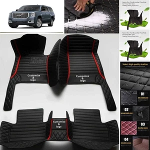 For GMC Canyon Car Floor Mats Carpets Cargo Liners Custom All Weather - Imagen 1 de 34