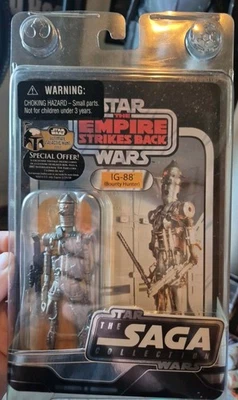 Star Wars Saga Collection The Empire Strikes Back IG-88 BOUNTY HUNTER - Image 1 of 4