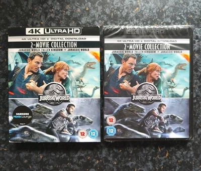 Jurassic World 2 Movie Collection 4k UHD Blu-ray  2-Discs Sealed with Slipcover - Image 1 of 4
