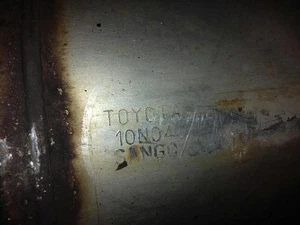 TOYOTA 10N04 798468 rear exhaust silencer for TOYOTA AURIS 2006 - Picture 1 of 1