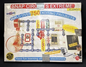 Kit de experimentos Elenco Electronics Snap Circuits Extreme 750 *Modelo SC-750 - Imagen 1 de 7
