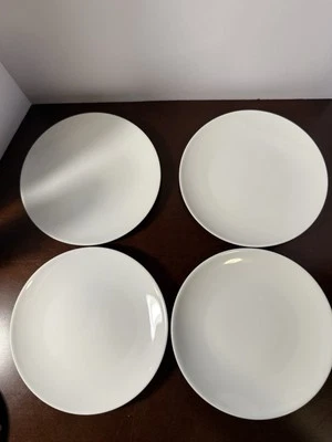 Juego de 4 platillos de chef mimados adiciones simples color blanco muy bonito  Foto 1 de 4