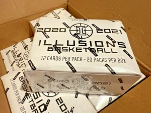 Paquete de grasa de baloncesto Panini Illusions 2020-21 caja sellada Edwards/Haliburton radiocontrol - Imagen 1 de 3