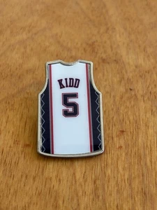 Jason Kidd 5 New York Nets Basketball Jersey Pin WinCraft - Picture 1 of 4