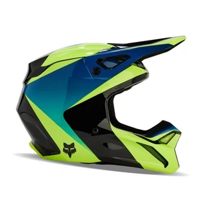 Casco de motocross Fox Racing V1 Streak (negro/amarillo) 31371-019 - Imagen 1 de 11
