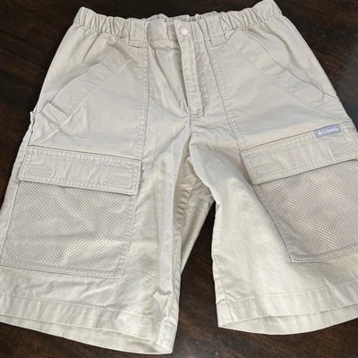 Columbia PFG Cargo Shorts Youth Boy's M(10-12) Fishing Hiking - Image 1 of 4