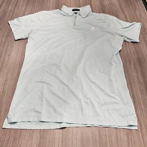 Polo Peter Millar Crown artigianale lavaggio mare taglia media golf verde menta - Foto 1 di 7