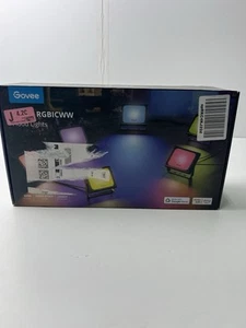 Govee RGBICWW LED Smart Flood Lights 6 pack Model H7062 NEW Factory Sealed - Picture 1 of 9