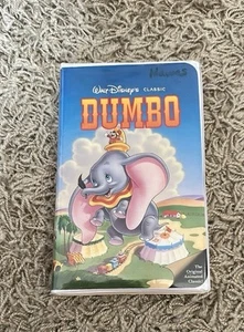 Walt Disney's Classic Black Diamond Edition, Dumbo Very RARE VHS -Vintage 1991 - Picture 1 of 7