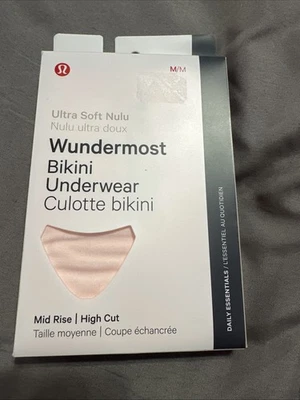 Ropa interior de bikini Lululemon Wumdermost rosa bikini talla M nueva en caja Foto 1 de 2