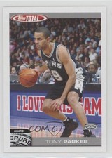 2004-05 Topps Total Tony Parker #180 HOF