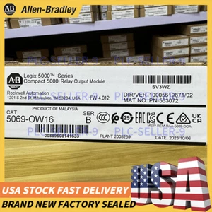 5069-OW16 Neu Versiegelt Allen-Bradley Kompakt E/A 16 Kanäle Relais Ausgangsmodul - Bild 1 von 5
