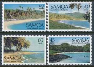 1987 SAMOA LOCAL BEACHES SET OF 4 FINE MINT MNH - Picture 1 of 1