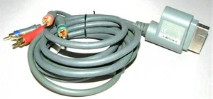 Original Microsoft Xbox 360 Component HD AV Cable Gray X810972-001 Pre-Owned - Picture 1 of 3