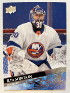 Ilya Sorokin 2020-21 Upper Deck Young Guns #461 RC Rookie Islanders K788
