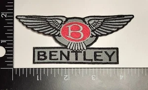 BENTLEY WINGS Patch Iron On Sew On High Quality British Automotive Race - Picture 1 of 4