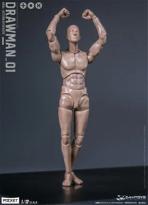 DAMTOYS 1/12 Scale DIY Body Drawman-01 Collectible Models - Picture 1 of 11