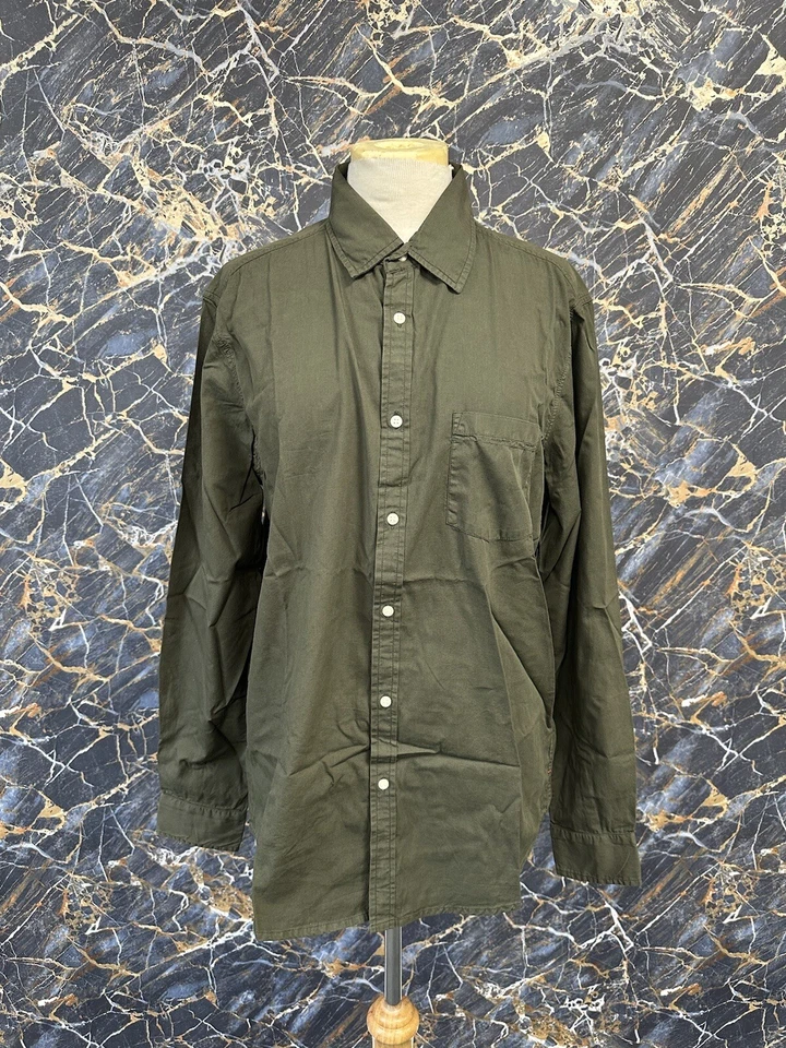 Velvet By Graham & Spencer Shirt Mens Olive Size M #REF7 - Image 1 of 4