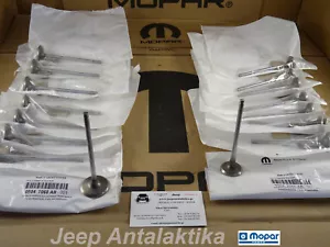 8x Exhaust & 8x Intake Valve Set Jeep Compass/Patriot MK 07-17 New OEM Mopar - Picture 1 of 4