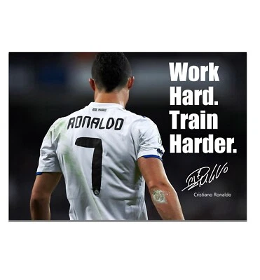 Póster #36 inspirado en Cristiano Ronaldo fútbol foto motivacional Foto 1 de 4