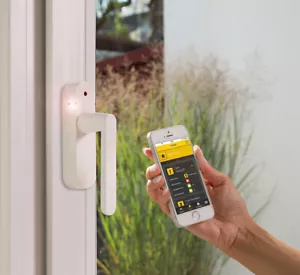 Einbruchschutz Funk Sicherheits Alarmgriff Fenstergriff Einbruchsicherung Griff - Bild 1 von 5