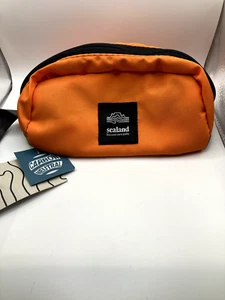 Sealand Upcycled Toastie Storage Bag Travel Orange Zipper Carbon Neutral - Picture 1 of 7