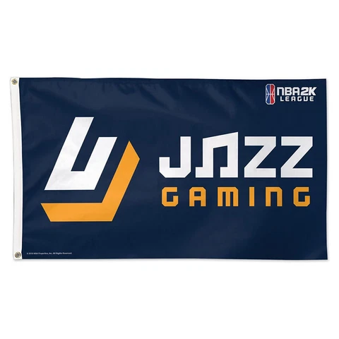 Utah Jazz NBA2K Jazz Gaming Large 3x5 Foot Flag Cover