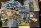 Minecraft Birthday Party Supplies  Decorations Backdrop Banner Balloons Cake Top