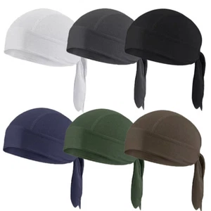 Cooling Do Rag Skull Cap Head Wrap Headwear Biker Doo Du Dew Bandana Hat Cap US - Picture 1 of 29