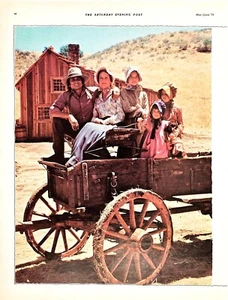 Little House On The Prairie Michael Landon Melissa Sue Gilbert Vtg Mag Excerpt - Picture 1 of 1