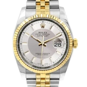 Rolex Datejust 36mm 116233 Unisex Stainless Steel Automatic Silver 1YrWarrant... - Picture 1 of 5