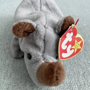 Original Ty Beanie Babies SPIKE The Rhinoceros Style 4060 1996 - Picture 1 of 7