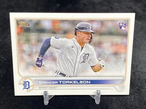 SPENCER TORKELSON 2022 TOPPS UPDATE #US20 ROOKIE IMAGE VARIATION SP / TIGERS - Picture 1 of 2
