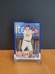 Steele Walker 2023 Topps Series 1 Royal Blue Rookie RC #264 - Bild 1 von 2