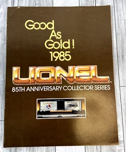1985 Lionel Model Electric Trains Catalog - 85th Anniversary Collector Series - Picture 1 of 5
