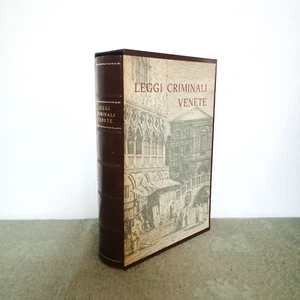 "LEGGI CRIMINALI VENETE" 1980 Anastatica 1751 Leggi criminali del serenissimo - Bild 1 von 5
