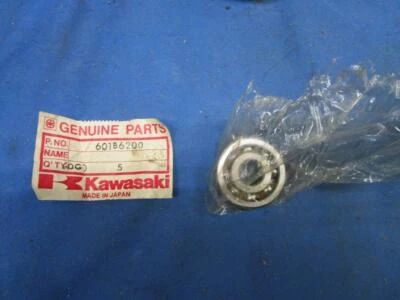 Cojinete de rueda delantera Kawasaki nuevo de stock, # 601B6200 KD80 KE100 1984-2001 K393 Foto 1 de 4