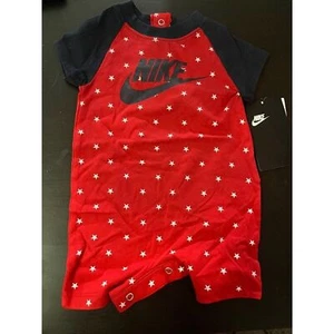 Body neonato Nike Team USA rosso bianco blu stelle 3 mesi America nuovo - Foto 1 di 4
