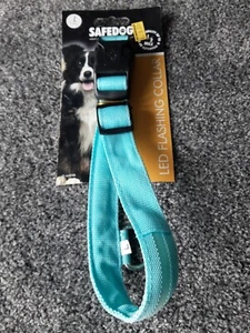 Safedog High Visability LED Flashing Collar - size Large 45-52 cm - Picture 1 of 1