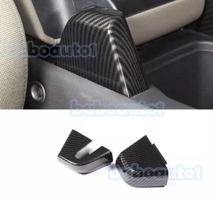 For LR Defender 2020-2024 ABS Carbon Fiber Console Side Armrest Lid Box Cover - Imagen 1 de 8
