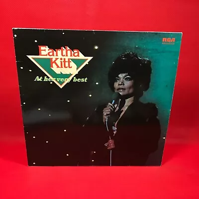 EARTHA KITT At Her Very Best 1981 vinyl LP of Just An Old Fashioned Girl record - Image 1 of 4