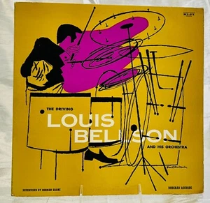 LP: Louis Bellson And His Orchestra, The Driving, Norgran, Mono, 1955, Jazz - Picture 1 of 4