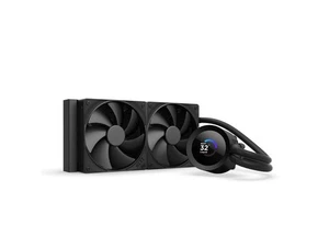 NZXT KRAKEN PLUS 240 MM ENFRIADOR DE LÍQUIDO AIO CON VENTILADORES DE PRESIÓN ESTÁTICA Y LCD DE 1,54" - Imagen 1 de 5