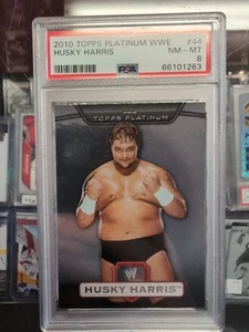 2010 WWE Topps Platinum Husky Harris Bray Wyatt Rookie PSA 8 - Picture 1 of 2