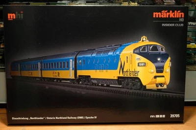 Набор дизельных поездов Marklin 39705 Northlander Ontario Northland Railway Canada HO - Изображение 1 из 4