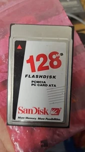 CARTE PC FLASHDISK SANDISK 100 MO ATA SUNDISK SDP3B-100 - Photo 1/2